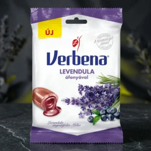 Bomboane Verbena cu Lavandă și Afine 60g