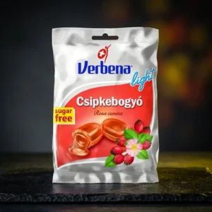Bomboane Verbena Light Măceșe 60g - Fără Zahăr