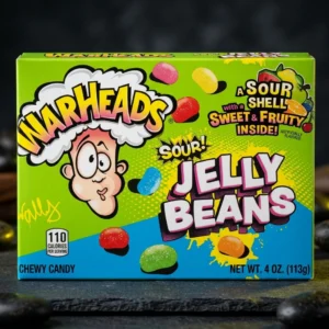 Bomboane Acrisoare Warheads Jelly Beans 113g