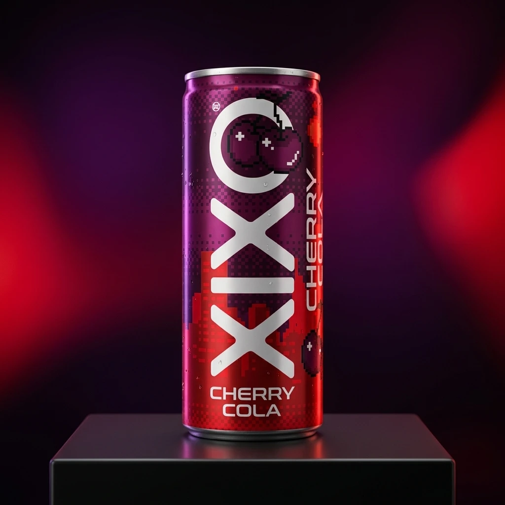 Xixo Cherry Cola 0.25l - Suc Răcoritor cu Aromă de Cireșe