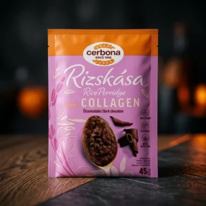 Cerbona Orez cu Collagen și Ciocolată Neagră 45g