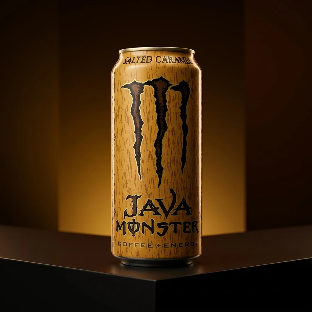Băutură energizantă Monster Java Salted Caramel 443ml