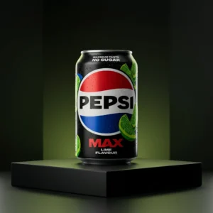 Pepsi Max Lime 0.33l - Fără Zahăr, Gust Răcoritor