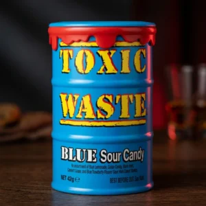 Toxic Waste Blue Drum Sour Candies 42g - Bomboane Acre