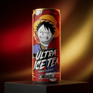 One Piece Luffy Ice Tea Piersică 330ml | Ceai Rece