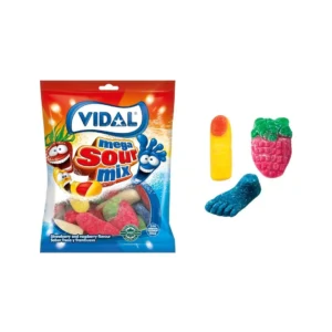 Vidal Jeleuri Mega Sour Mix 90g