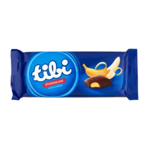 Tibi Ciocolata Neagra cu Banane 90g